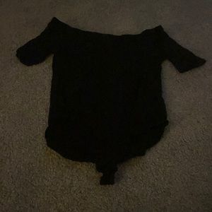 Off the shoulder one piece